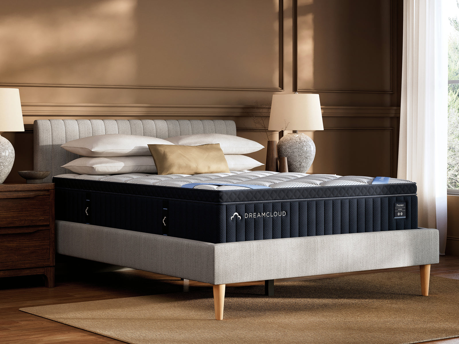 DreamCloud Premier Hybrid White Queen Mattress
