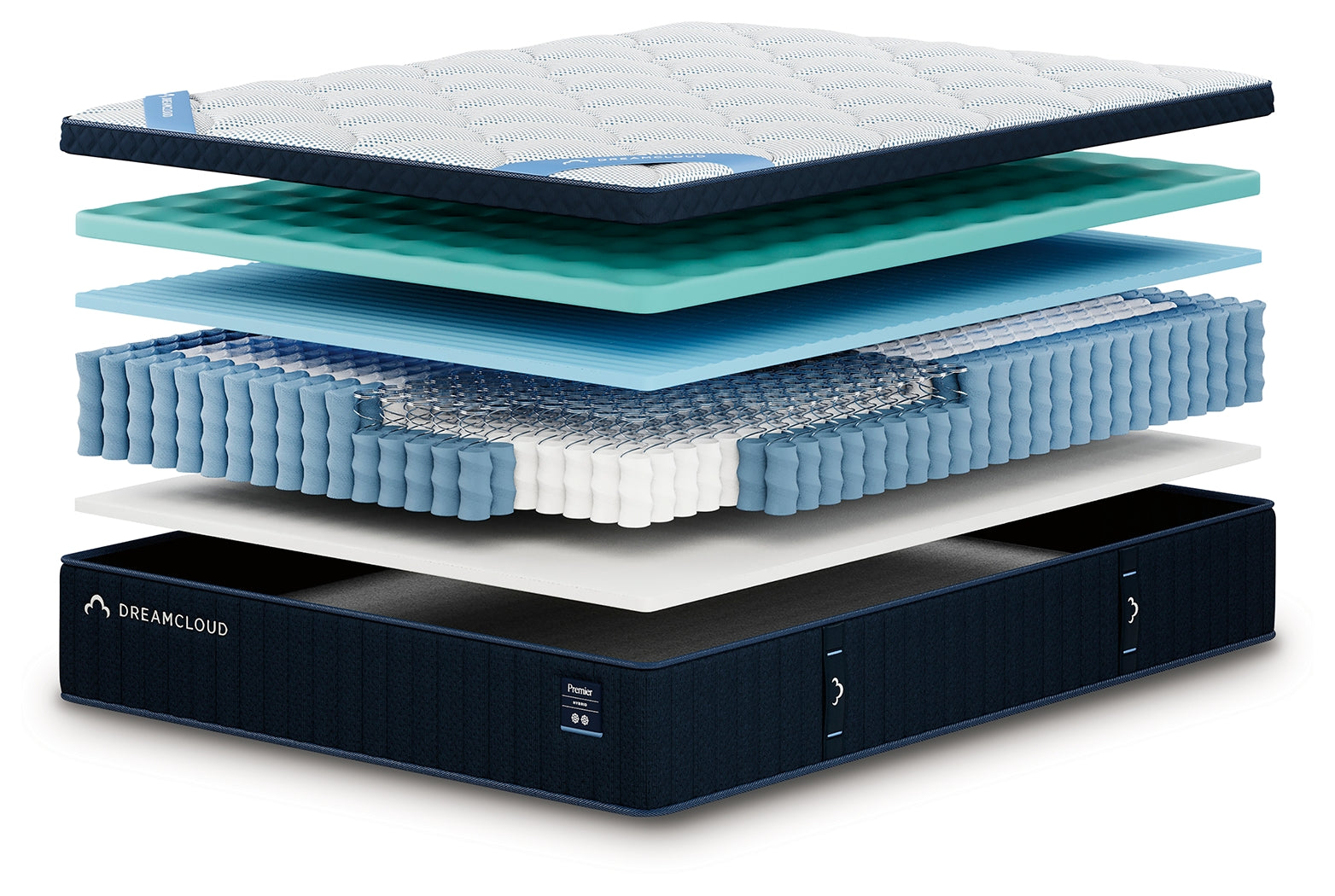DreamCloud Premier Hybrid White Twin XL Mattress