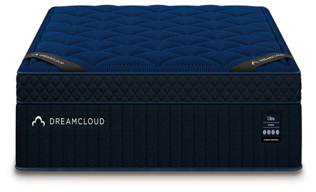 DreamCloud Ultra Hybrid Full Mattress top view showing quilting