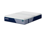 Nectar Premier Hybrid 5.1 white queen mattress angled side view