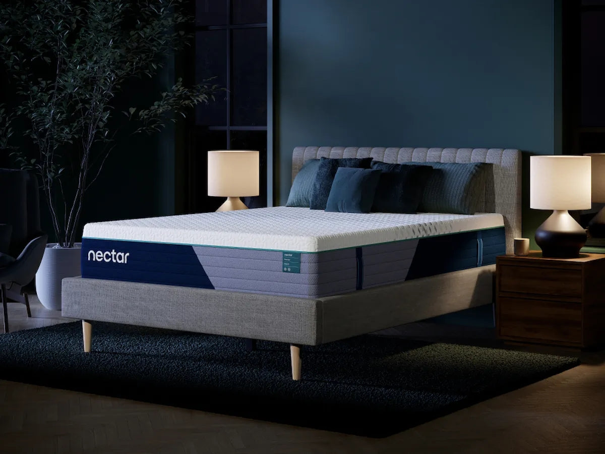 Nectar Premier Hybrid 5.1 mattress compressed in box