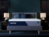 Nectar Premier Hybrid 5.1 mattress with layers diagram