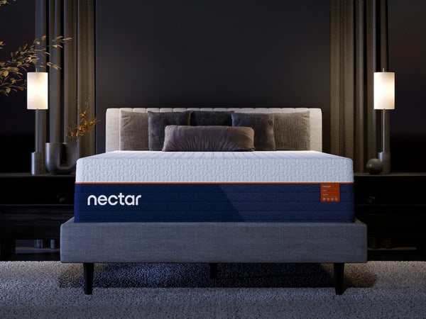 Nectar Ultra Hybrid White King Mattress top view