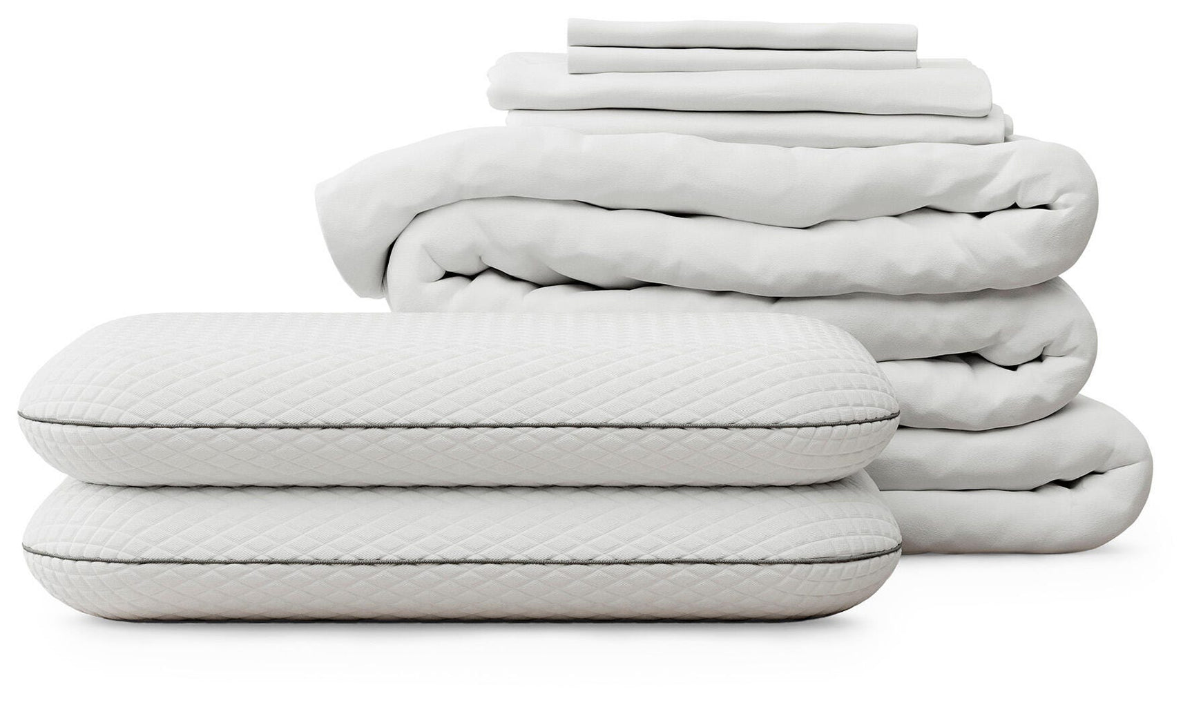 RH Mattress Protect Bundle White Queen Bedding Bundle from Decor Furniture