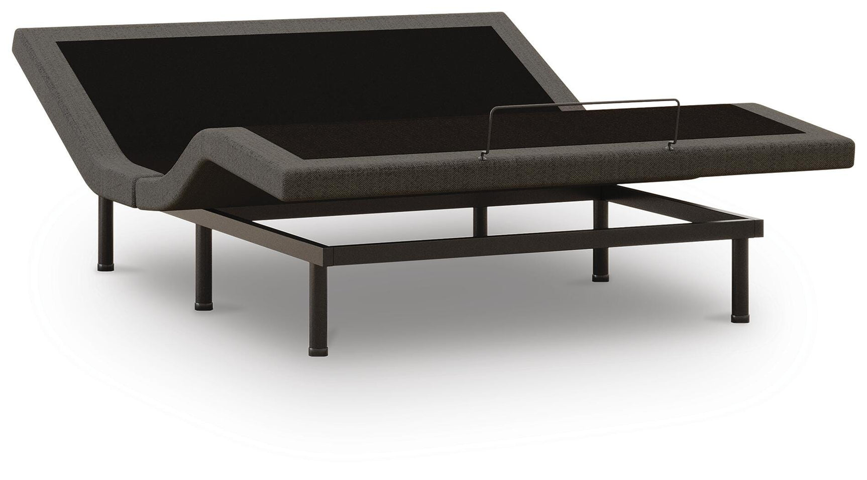 Comfort Premier Adj Base Black King Adjustable Base angled view