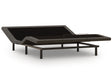 Comfort Premier Black Queen Adjustable Power Base angled view showing head and foot adjustment