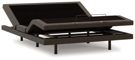 Nectar Comfort Ultra Queen Adjustable Base side view with head and foot raised