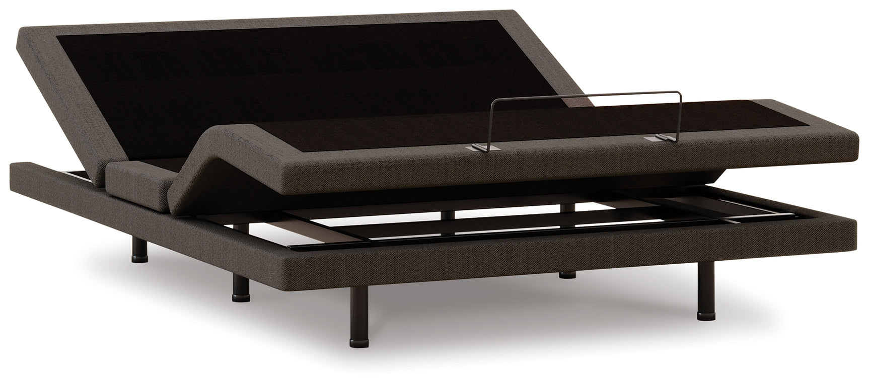Nectar Comfort Ultra Full Black Adjustable Bed Base angled head up