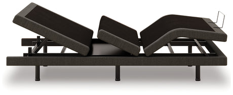 Nectar Comfort Ultra Queen Adjustable Base side view with all segments raised