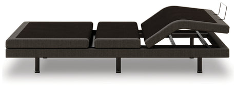 Nectar Comfort Ultra Queen Adjustable Base side view with foot raised