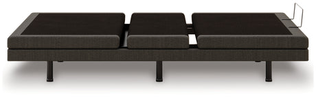 Nectar Comfort Ultra Full Black Adjustable Bed Base side view