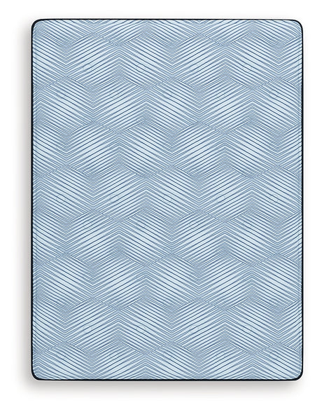 Peak 2.0 Bonnell Light Blue Queen Mattress top view