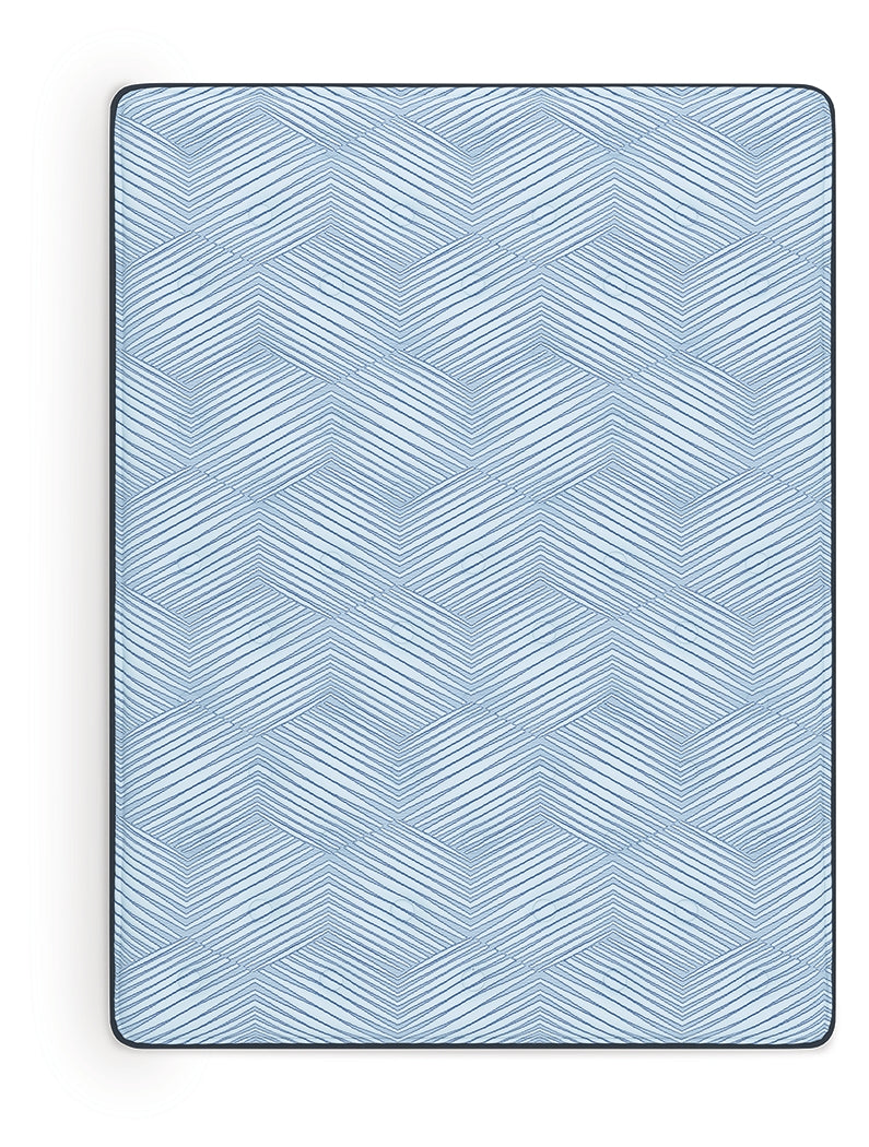 Close up of mattress quilted surface