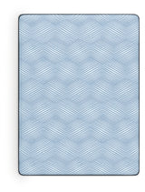 Peak 2.0 10 inch hybrid twin mattress side view showing thickness