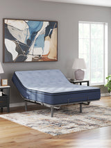 Peak 2.0 12 Hybrid Light Blue Twin Mattress coil layer view