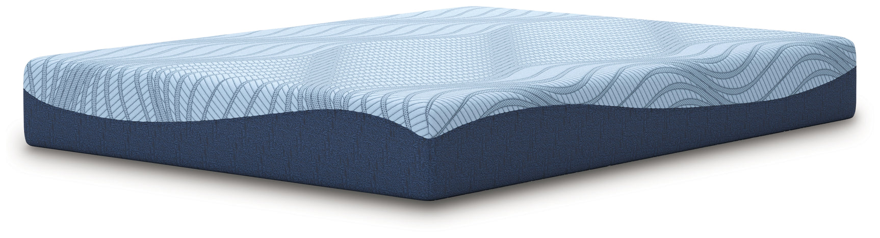 Top view of Peak 2.0 10-Inch Memory Foam King Mattress