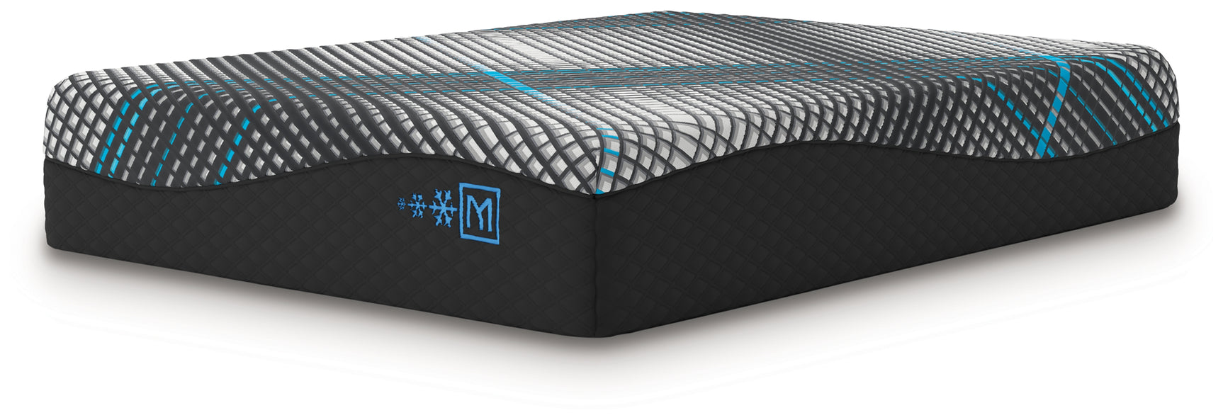 Millennium 2.0 Foam mattress top view showing knit cover texture