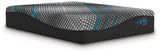 Millennium 2.0 Foam 14 Inch Black King Mattress corner angle