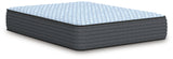 Blue Destin Cove mattress angled side view