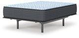 Wrapped coil system visible on mattress edge