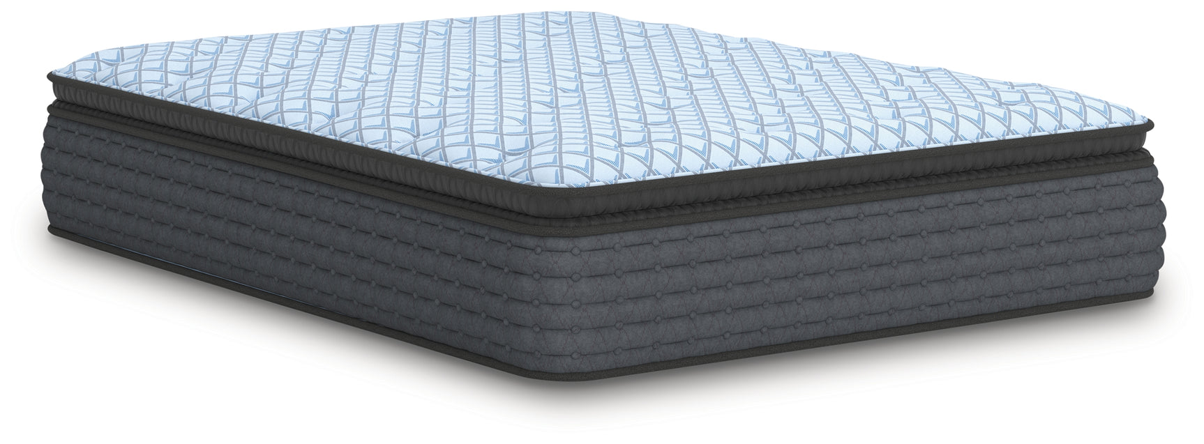 Destin Cove PT Blue King Mattress side angle