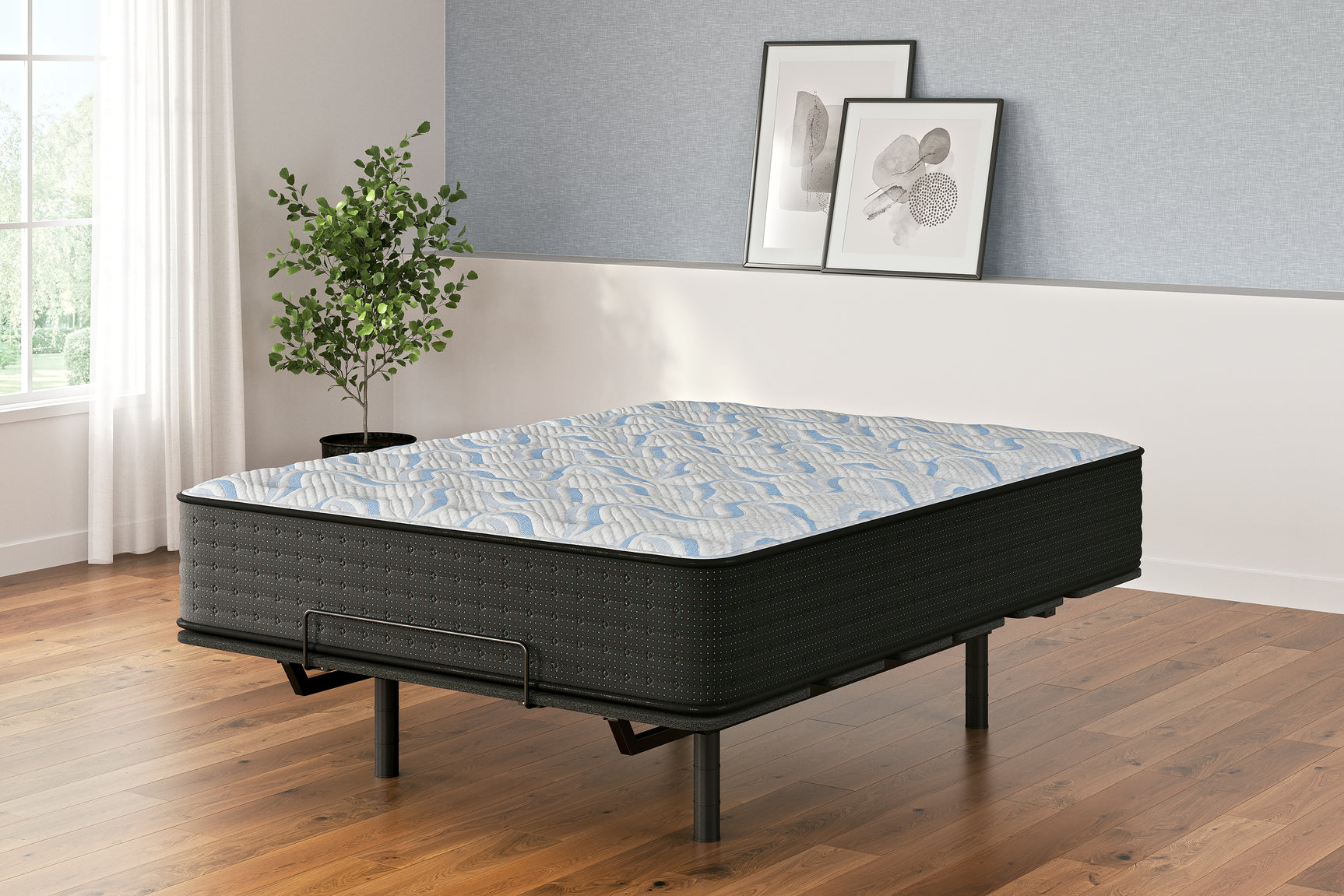 Detailed coil structure inside mattress