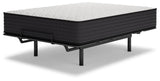 Close-up of mattress corner with stretched knit cover