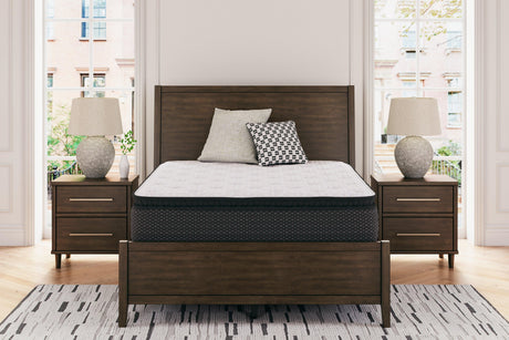 Side angle of Limited Edition PT White Queen Pillow Top Mattress