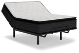 Anniversary Edition Plush White King Mattress angled view