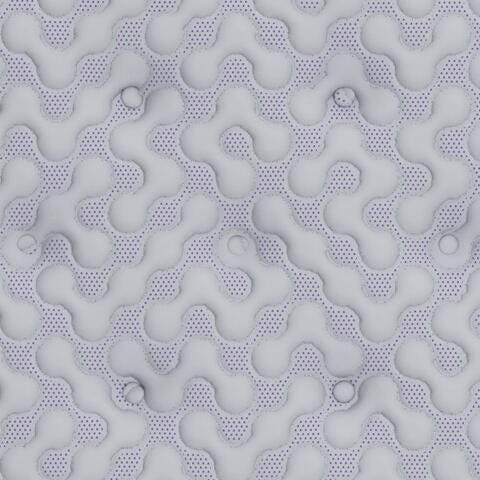 Anniversary Edition Plush White Twin XL Mattress finish detail