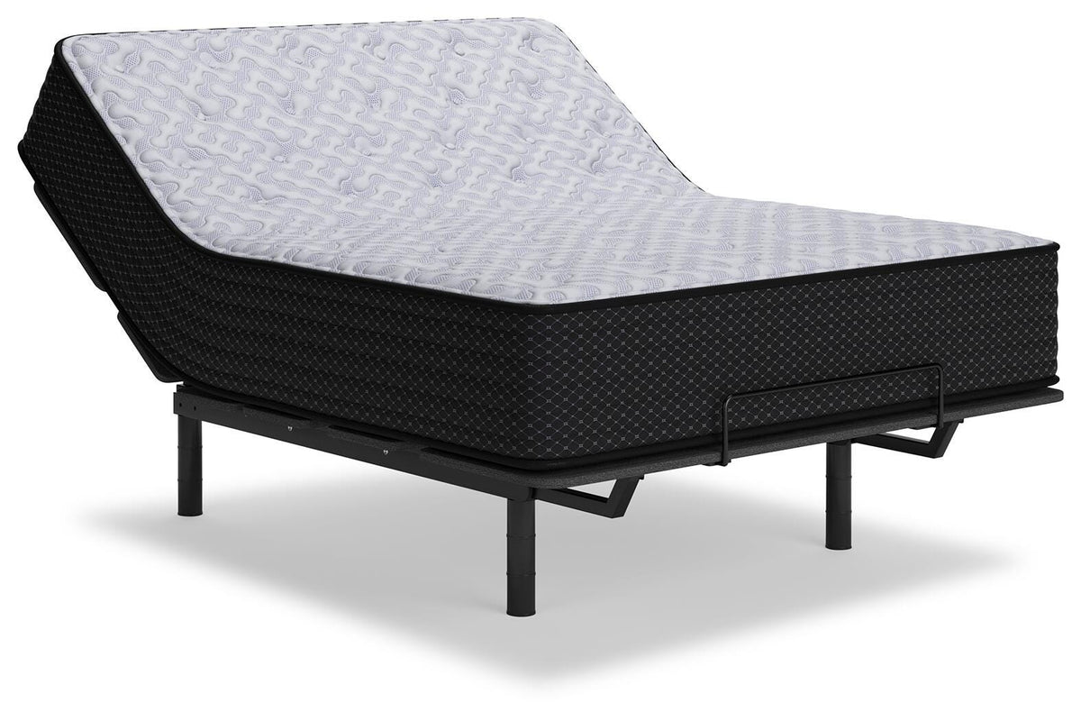 Anniversary Edition Plush White Full Mattress angled view