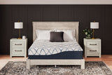 Side angle of the 12 Inch Chime Elite 2.0 Twin Mattress