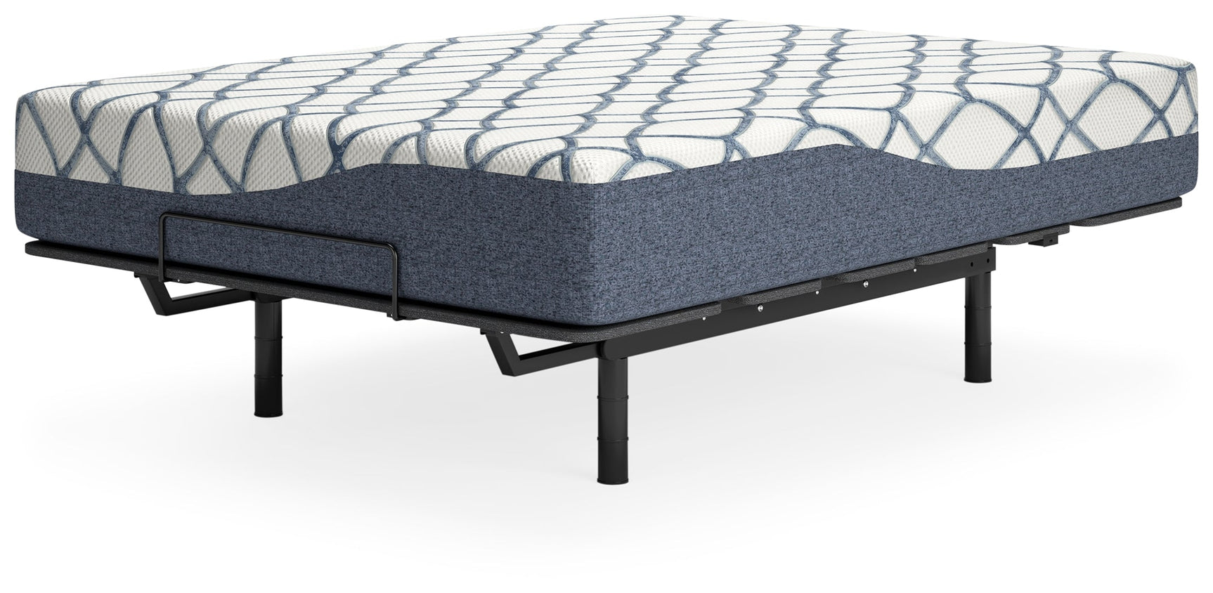12 Inch Chime Elite 2.0 White Blue Full Mattress