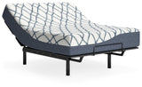 Expanded twin mattress in bedroom setup