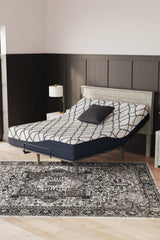 Vertical view of mattress firmness layers
