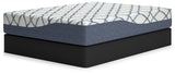 12 Inch Chime Elite 2.0 White Blue Full Mattress