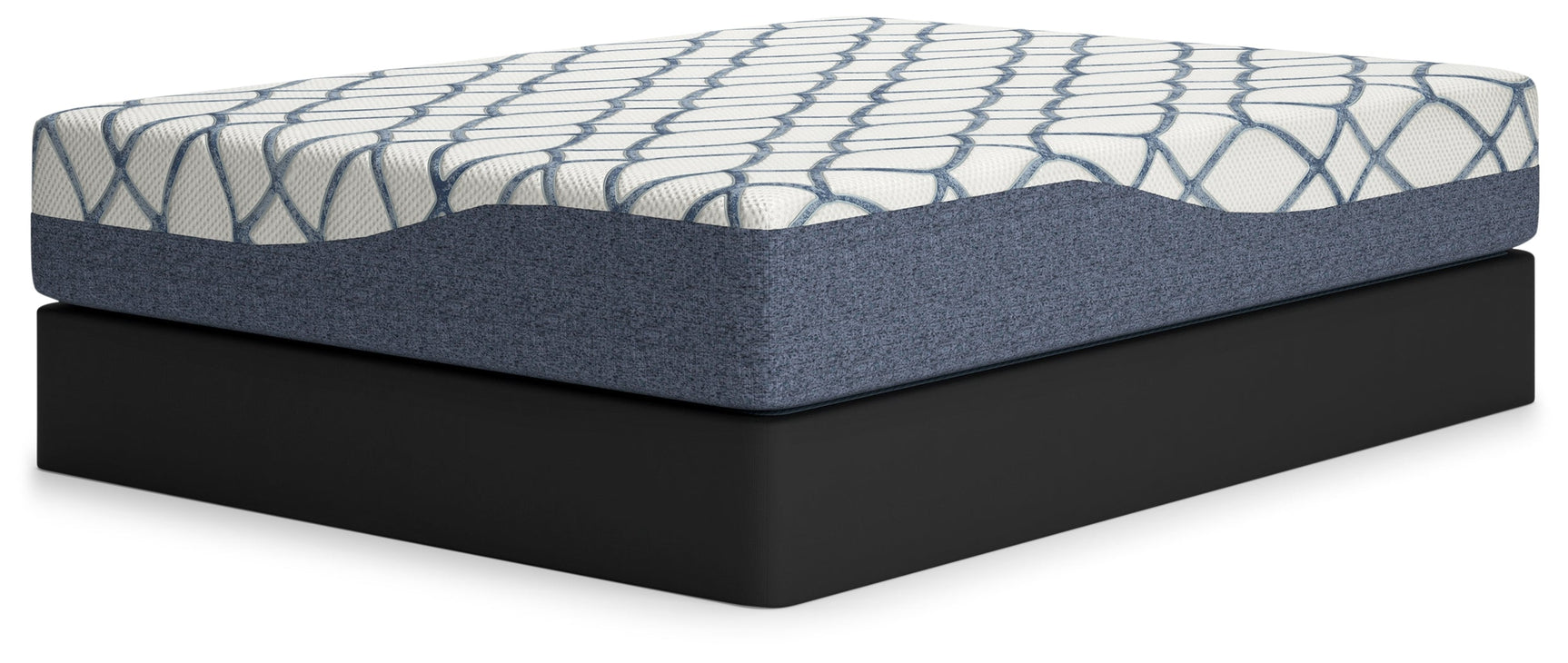 12 Inch Chime Elite 2.0 White Blue Full Mattress