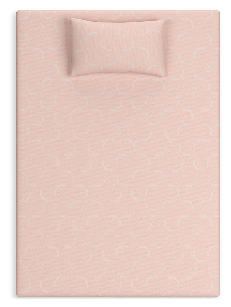 Top view of iKidz Coral mattress
