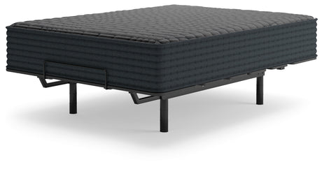 Gray 1200 Hybrid Queen Mattress top view showing quilting