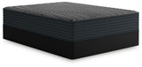 Gray 1200 Hybrid Queen Mattress angled view