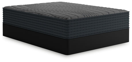 Gray 1200 Hybrid Queen Mattress angled view
