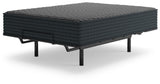 Detail of charcoal-infused gel memory foam layer