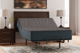 Full view of Gray 1200 Hybrid King Mattress