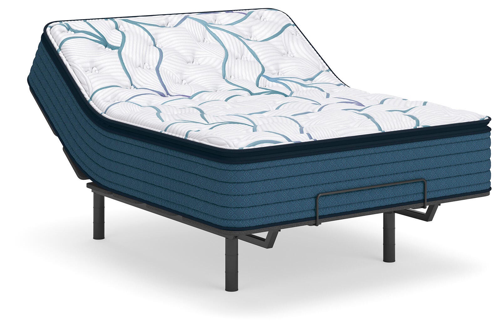 Limited Edition Plush PT 3.0 White Queen Mattress angled view