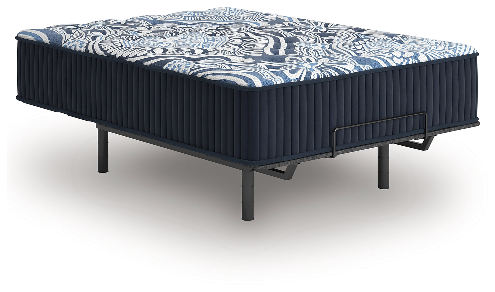Detailed view of wrapped coil structure inside Firm Luxe 2.0 mattress