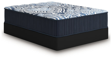 Queen mattress flat on bed frame