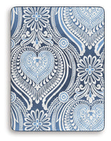 Top view of Firm Luxe 2.0 Blue King Mattress showing surface texture