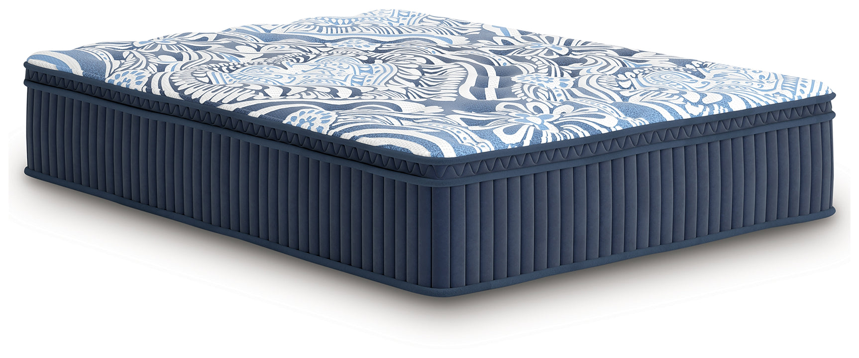 Plush Luxe 2.0 Queen Mattress angled side view