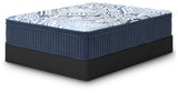 Mattress showing thickness and fabric texture
