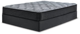 Comfort Plus Gray King Hybrid Mattress front view